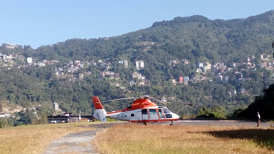 Helicopter Ride in Gangtok