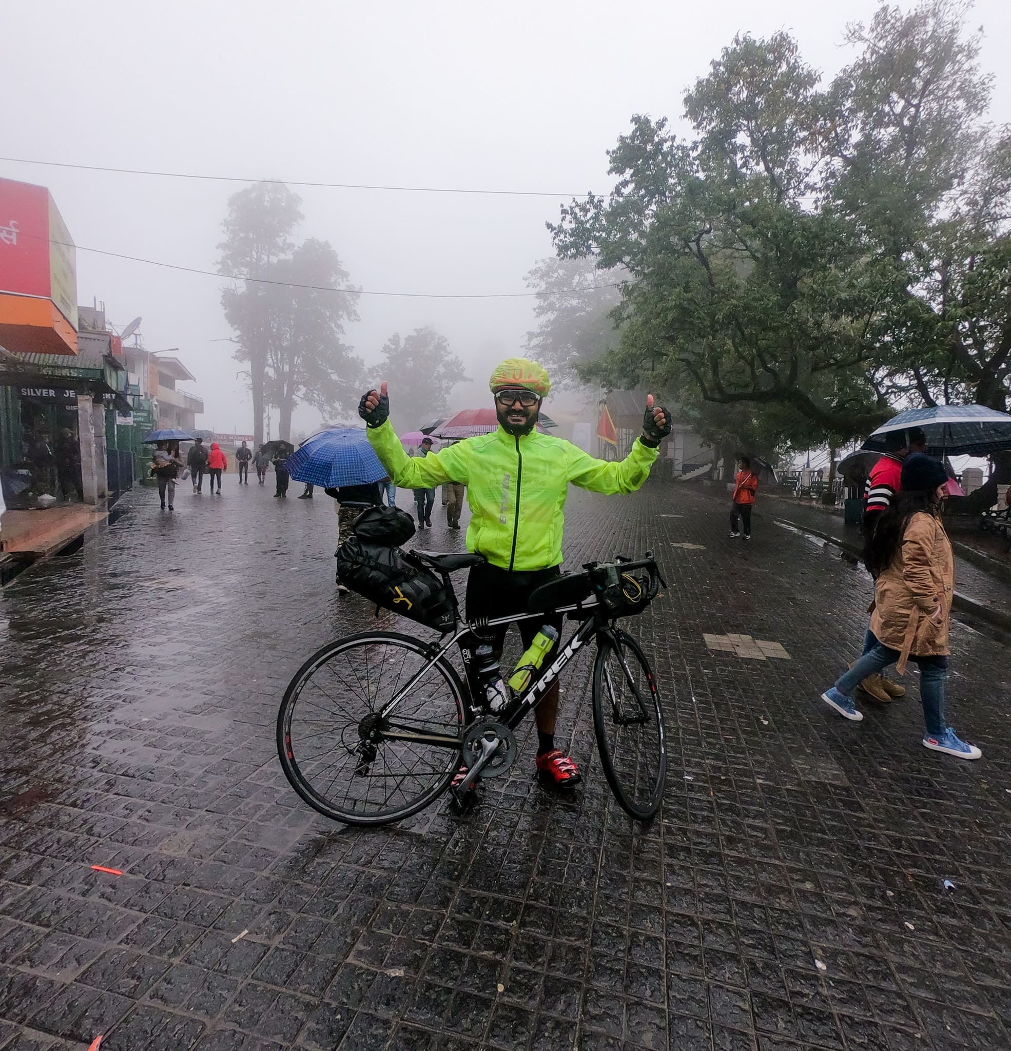 Boy after Cycling in Darjeeling